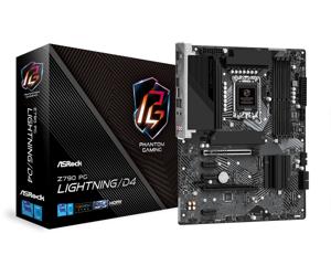 ASRock Z790 PG Lightning/D4 Moederbord Socket Intel 1700 Vormfactor ATX Moederbord chipset Intel® Z790