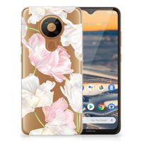 Nokia 5.3 TPU Case Lovely Flowers - thumbnail