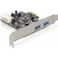 Delock 89241 PCI Express x1-kaart > 2 x externe USB 3.0