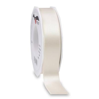 1x Luxe beige satijnen lint rollen 2,5 cm x 25 meter cadeaulint verpakkingsmateriaal - Cadeaulinten 1x Luxe beige satijnen lint rollen 2,5 cm x 25 meter cadeaulint verpakkingsmateriaal - Cadeaulinten