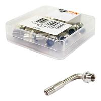 Bofix amerikaanse verloopnippels haaks (6 stuks)