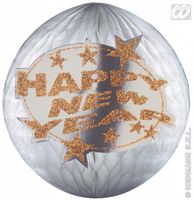 Happy New year baldecoratie papier - thumbnail