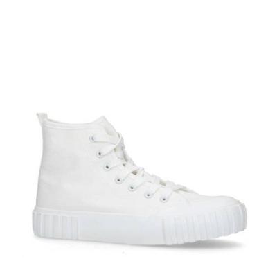 Sacha hoge canvas sneakers wit Sacha hoge canvas sneakers wit