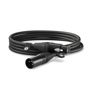 Rode XLR3M XLR Verbindingskabel 3 m Zwart