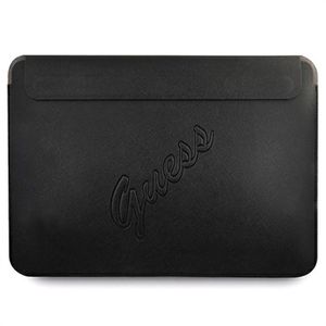 Guess Saffiano Sleeve voor Laptop, Tablet - 13 - Zwart