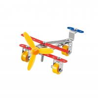 Toi Toys Metal construction vliegtuig 38 delig