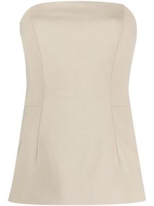 TOVE haut-bustier Agata en laine vierge - Tons neutres