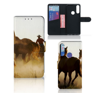 Alcatel 1S 2020 Telefoonhoesje met Pasjes Design Cowboy