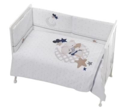 Interbaby bedtextielset Maan Interbaby bedtextielset Maan