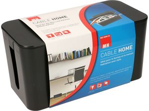 Max Hauri AG Cable Home Cable Facility Box Vloer Kabeldoos Zwart 1 stuk(s)