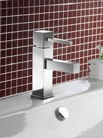 Hotbath Bloke wastafelmengkraan 18cm met stickhendel chroom