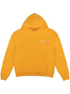 Sporty & Rich hoodie en coton à logo imprimé - Jaune