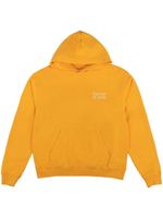 Sporty & Rich hoodie en coton à logo imprimé - Jaune