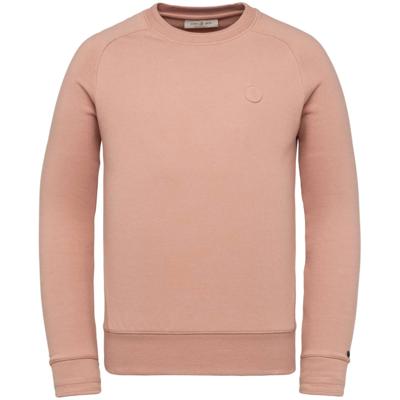 R-neck terry sweat mellow rose