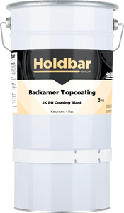 Holdbar Badkamer Topcoating Mat 5 kg