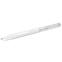 Swarovski 5670198 Pen Crystalline ballpoint Achthoekig zilverkleurig-wit 0,8 x 14,5 cm