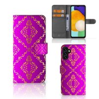 Wallet Case Samsung Galaxy A04s | Samsung Galaxy A13 5G Barok Roze - thumbnail