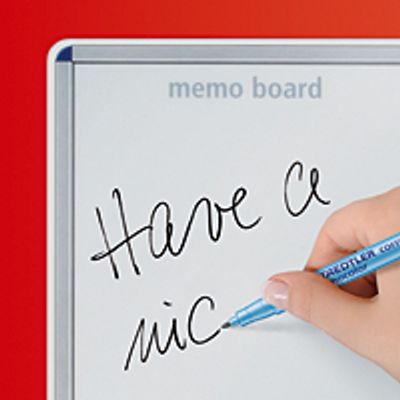 Staedtler Memobord Lumocolor memo board 641 (b x h) 148 mm x 210 mm Transparant Verwijderbare whiteboardfolie incl. 1 whiteboardmarker