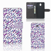 Samsung Galaxy J7 2017 | J7 Pro Telefoon Hoesje Feathers Color