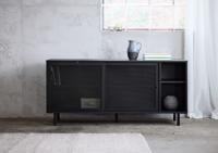 Dressoir Veep Zwart Metaal 160cm - Giga Living