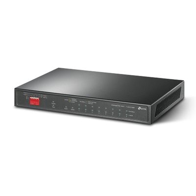 TP-Link TL-SG1210MP netwerk-switch Unmanaged Gigabit Ethernet (10/100/1000) Power over Ethernet (PoE) Zwart