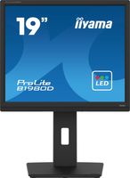 Iiyama ProLite LED-monitor Energielabel E (A - G) 48.3 cm (19 inch) 1280 x 1024 Pixel 5:4 5 ms VGA, DVI TN LED - thumbnail