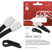 Label-the-cable MINI kabelbinder Synthetisch Zwart 10 stuk(s) - thumbnail