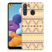 Samsung Galaxy A21 TPU bumper Aztec Yellow - thumbnail