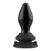 Chrystalino by Shots Stretchy - Glass Vibrator with Suction Cup - thumbnail