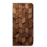 Book Wallet Case voor Samsung Galaxy A13 (5G) | Samsung Galaxy A04s Wooden Cubes