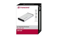 Transcend StoreJet 25S3 HDD-/SSD-behuizing Zilver 2.5" Stroomvoorziening via USB - thumbnail