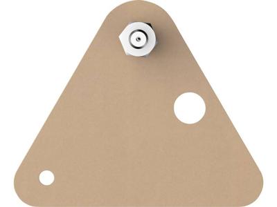 tesa tesa kleefschroef driehoekig Beige