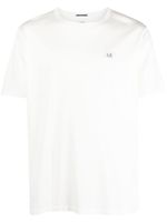 C.P. Company t-shirt en coton à patch logo - Blanc