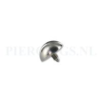 Dermal balletje 1.2 mm titanium plat 5 mm - thumbnail