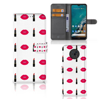 Nokia G50 Telefoon Hoesje Lipstick Kiss - thumbnail