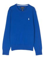 Ralph Lauren Kids barboteuse Polo Pony à logo brodé - Bleu