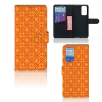 OnePlus 9 Pro Telefoon Hoesje Batik Oranje