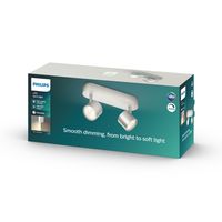 Philips Dimbare LED Star plafond-/wandspot, 2x - thumbnail