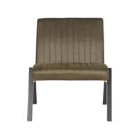LABEL51 Fauteuil Matz - Army green - Microfiber