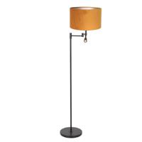 Steinhauer Landelijke schemerlamp Stanger met goud velvet 7191ZW