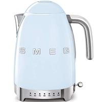 SMEG KLF04PBEU | Elektrisch waterkoker met temperatuurregeling 50’s Style | 1.7L | Kleur: pastel blauw