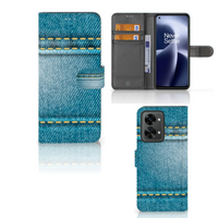 OnePlus Nord 2T Wallet Case met Pasjes Jeans - thumbnail