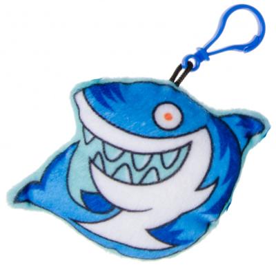 LG Imports sleutelhanger haai junior 6 cm pluche blauw LG Imports sleutelhanger haai junior 6 cm pluche blauw
