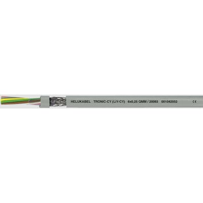 Helukabel 16476-1000 Datakabel LiYCY 3 x 1 mm² Grijs 1000 m