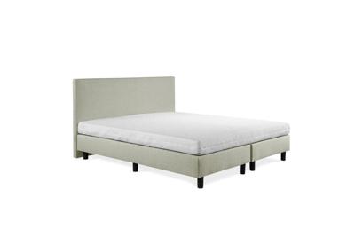 Beddenleeuw Boxspring Bed Nora - 90x200 - Incl. Hoofdbord + Matras - Groen Beddenleeuw Boxspring Bed Nora - 90x200 - Incl. Hoofdbord + Matras - Groen