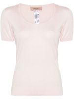 TWINSET cravate en soie - Rose