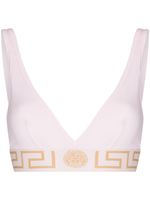 Versace soutien-gorge Greca Border à bonnets triangles - Rose - thumbnail