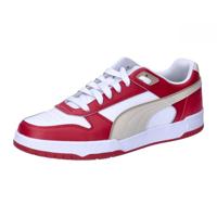 PUMA Rbd Game Laag uniseks-volwassene Sneaker Laag-Top, PUMA WHITE-CLUB RED-ALPINE SNOW, 38.5 EU
