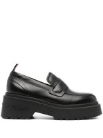 Tommy Jeans mocassins Ava en cuir - Noir - thumbnail