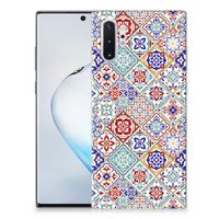 Samsung Galaxy Note 10 Plus TPU Siliconen Hoesje Tiles Color - thumbnail